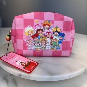 Strawberr Shortcake Pink Cosmetic Bag